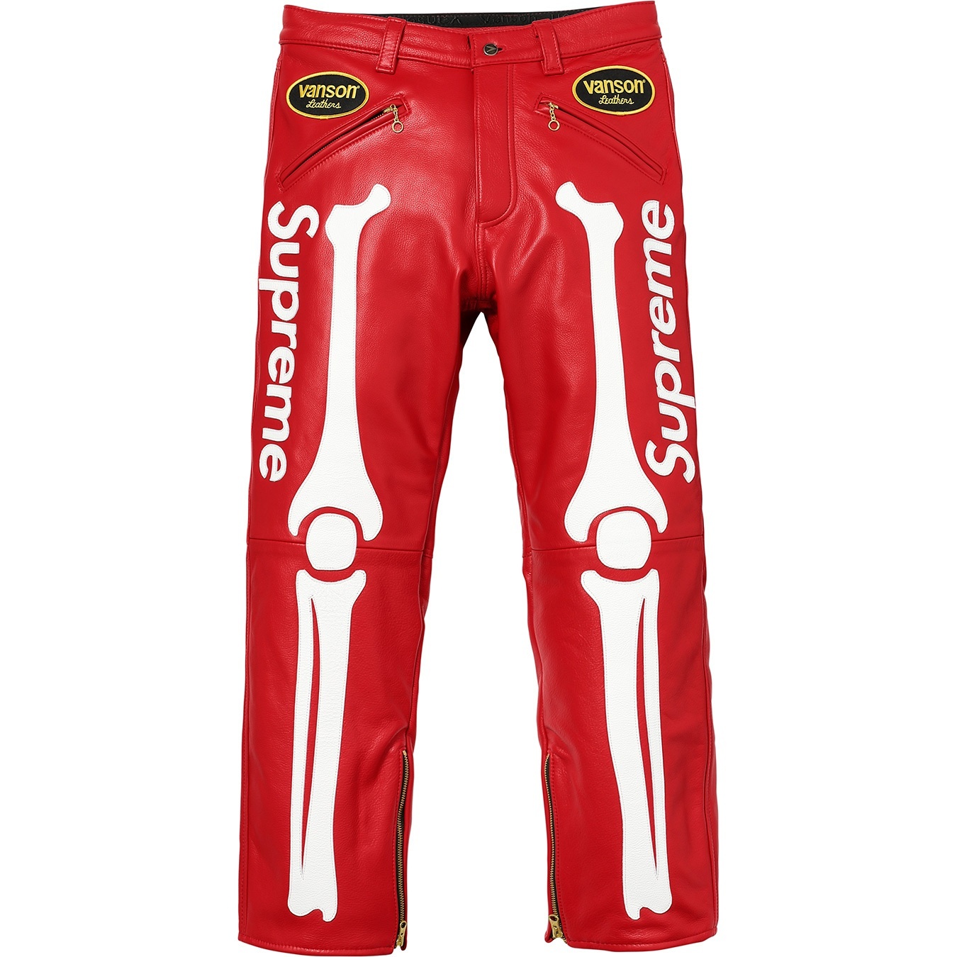 Supreme®/Vanson® Leather Bones Pant view 10